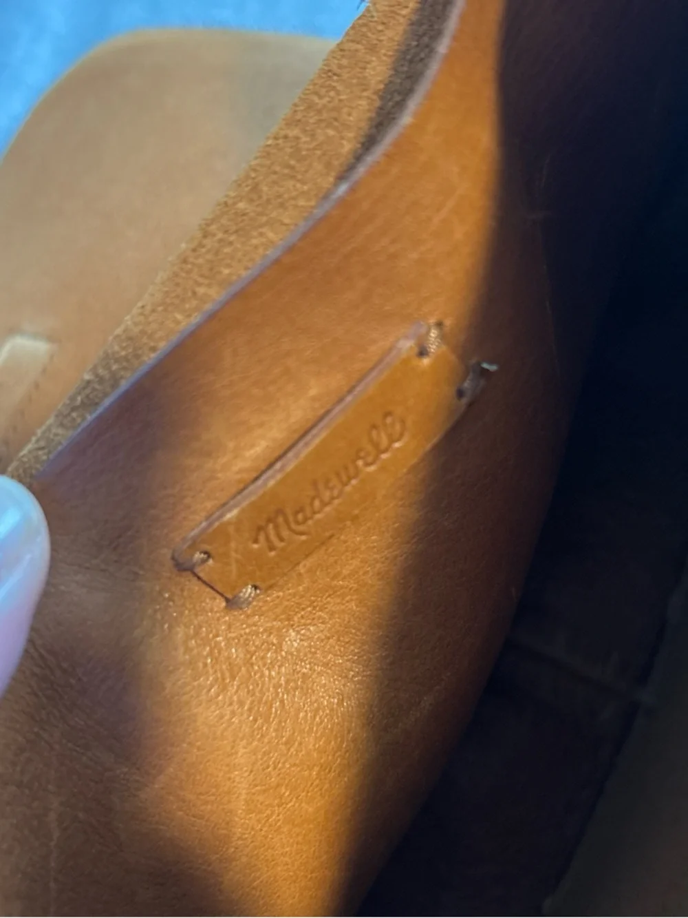 Madewell The Abroad Leather Convertible Purse - Picture 8 of 8